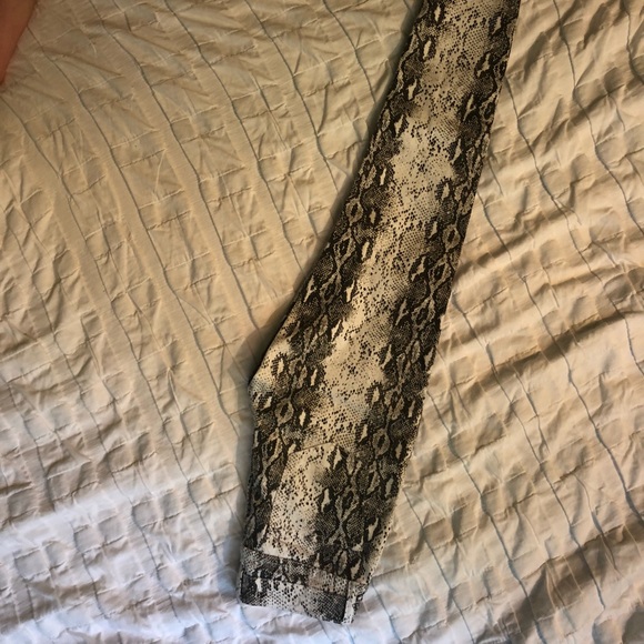 l&M California Denim Construct Snake Print Jeans - Picture 5 of 5